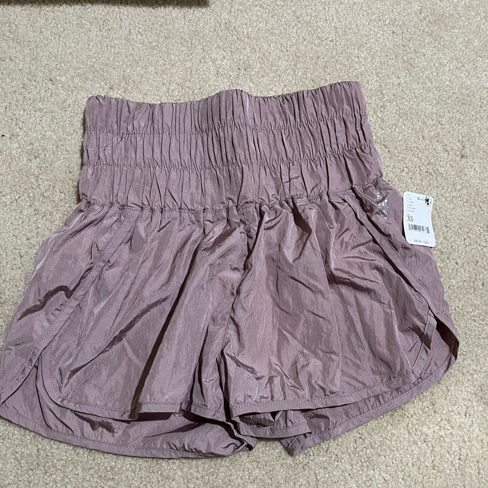 Free People High rise shorts